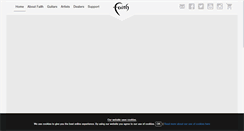 Desktop Screenshot of faithguitars.com